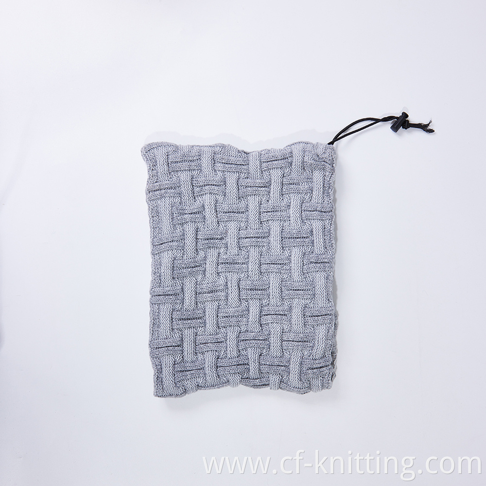 Cf W 0007 Knitted Scarf 5